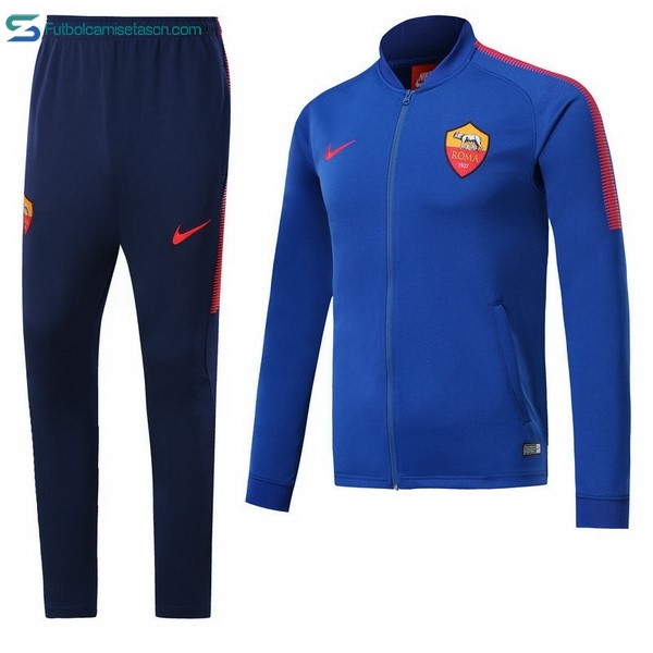 Chandal AS Roma 2017/18 Azul Marino